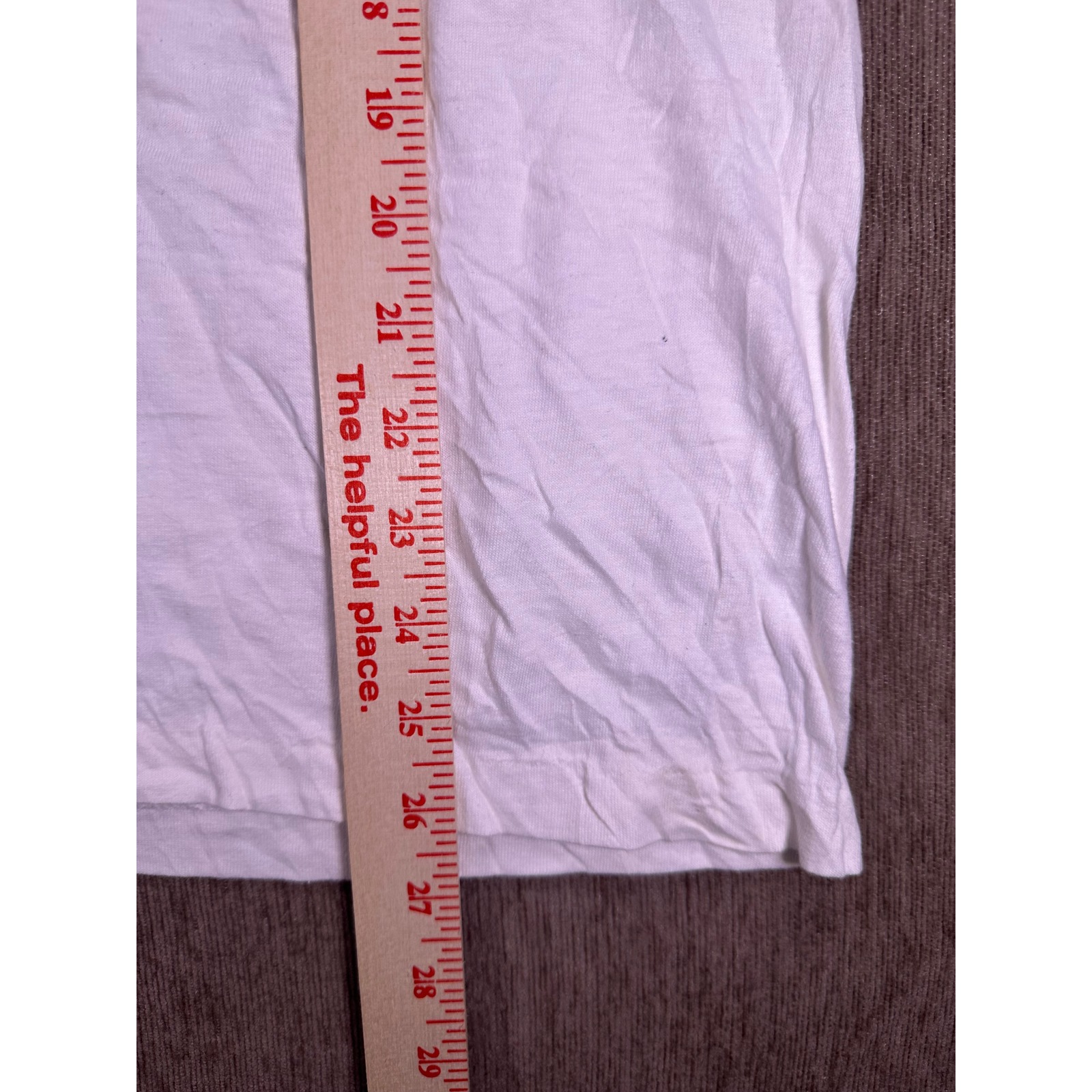 Vintage 1988 Phillips Exeter Orientation Hanes Beefy-T Shirt White Mens Medium — image 6 of 8